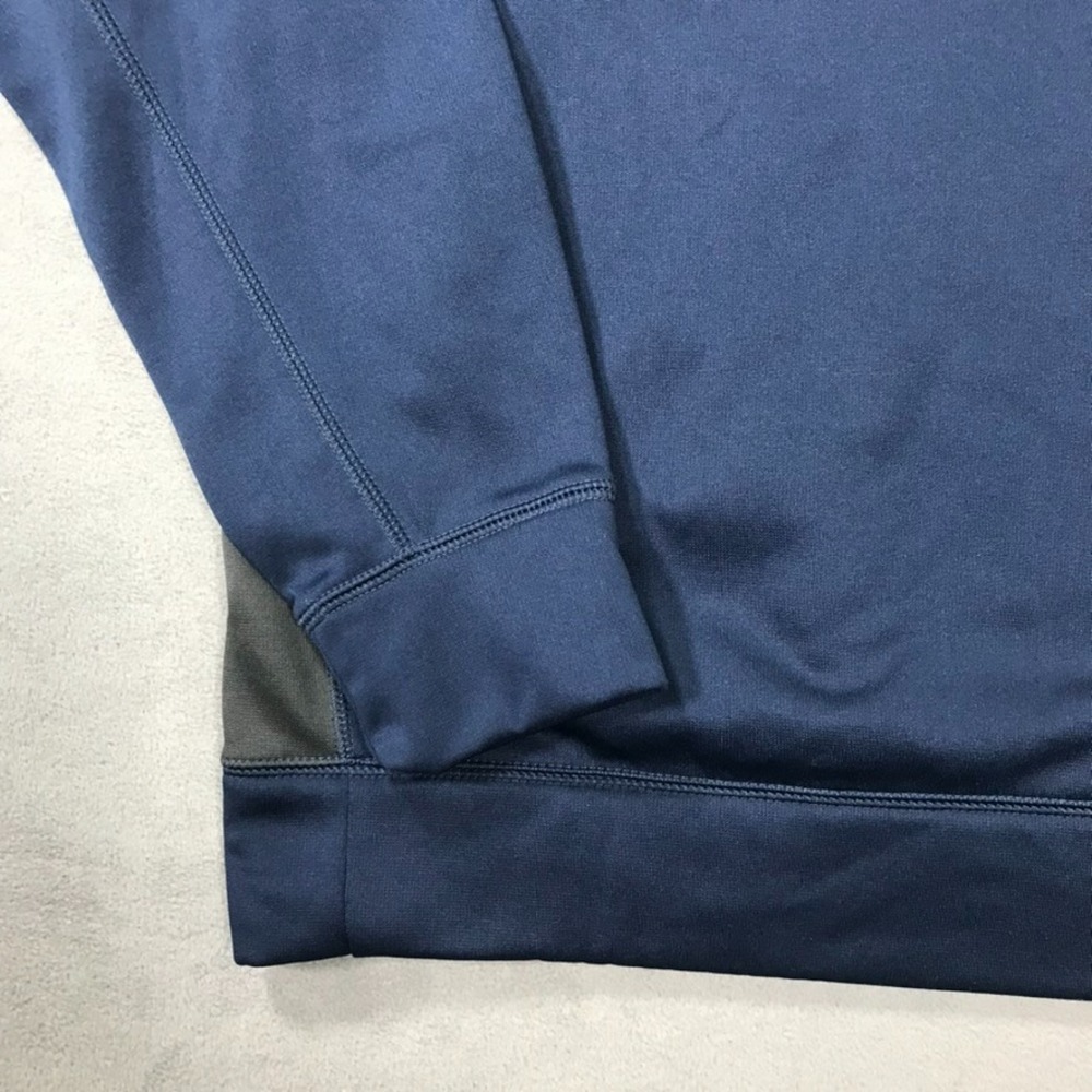 Pitt Panthers Nike Hoodie Sweatshirt Men's Large Blue Therma Fit Basketball - Picture 13 of 16